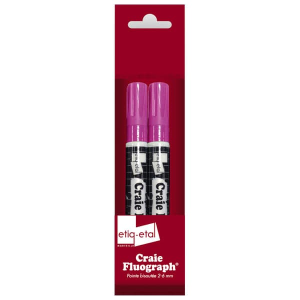 2 craie fluograph pm rose