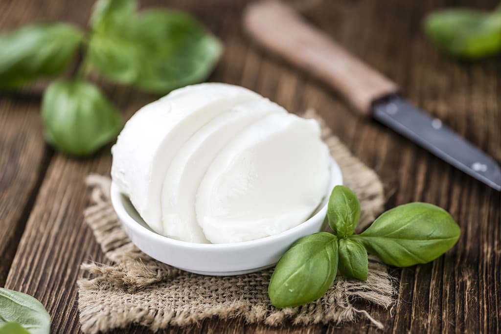 Mozzarella di bufala campana aop