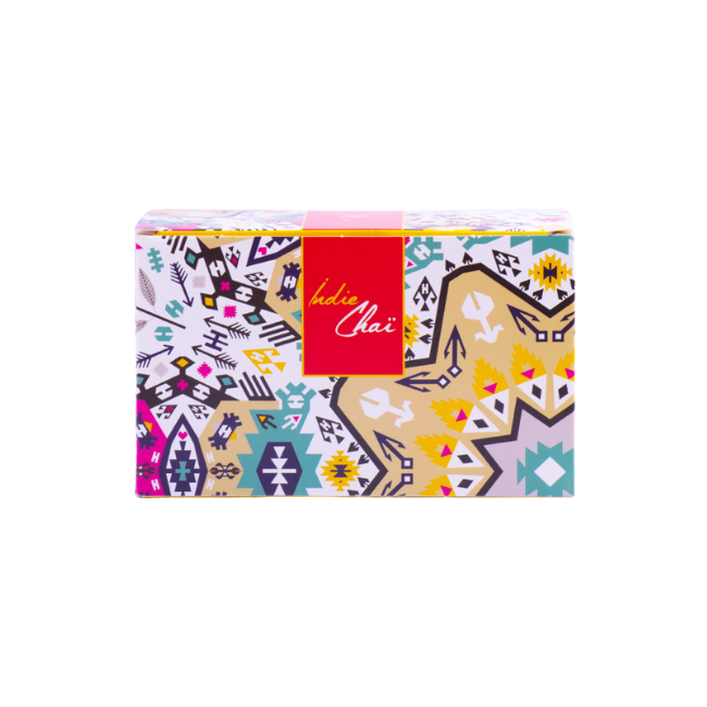 Thé noir aux épices indie chaï