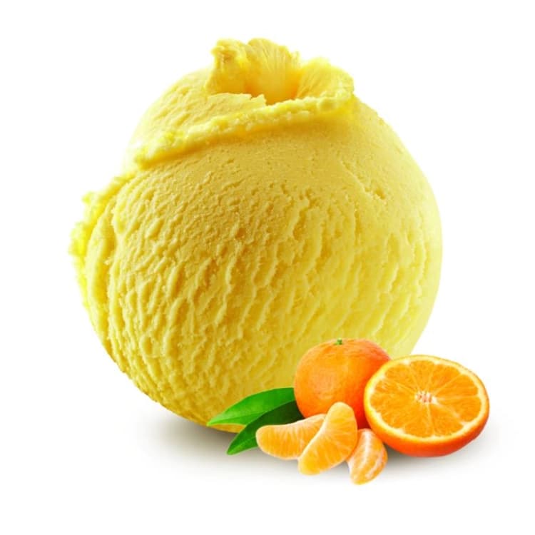 Sorbet mandarine de sicile, bac de 2.5l