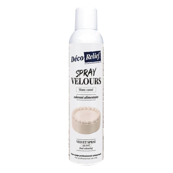 Spray velours blanc cassé - beurre de cacao - 300 ml