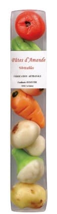 Reglettes pâte amande  60g  legumes