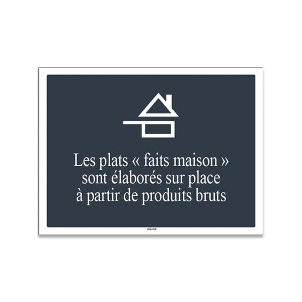 Adhésif "fait maison" 20x15 cm