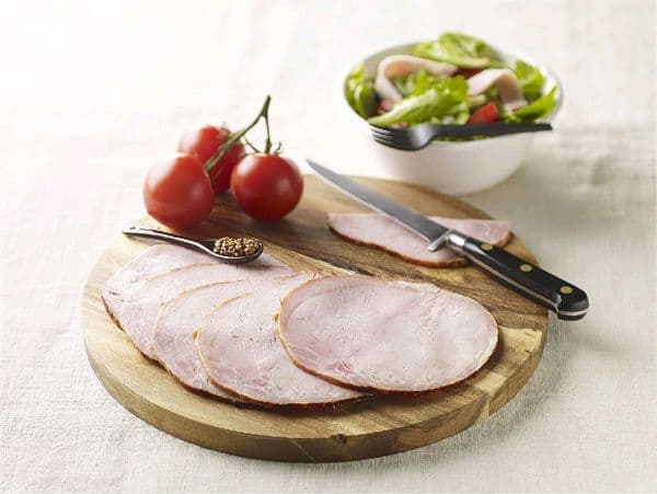 Rôti de porc cuit tranché, barquette de 500g