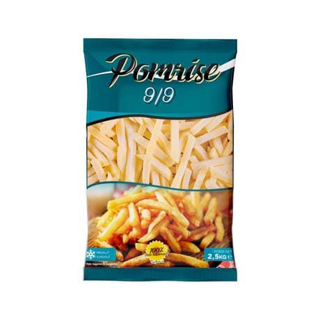 Frites pomrise 9/9 2,5kg x4