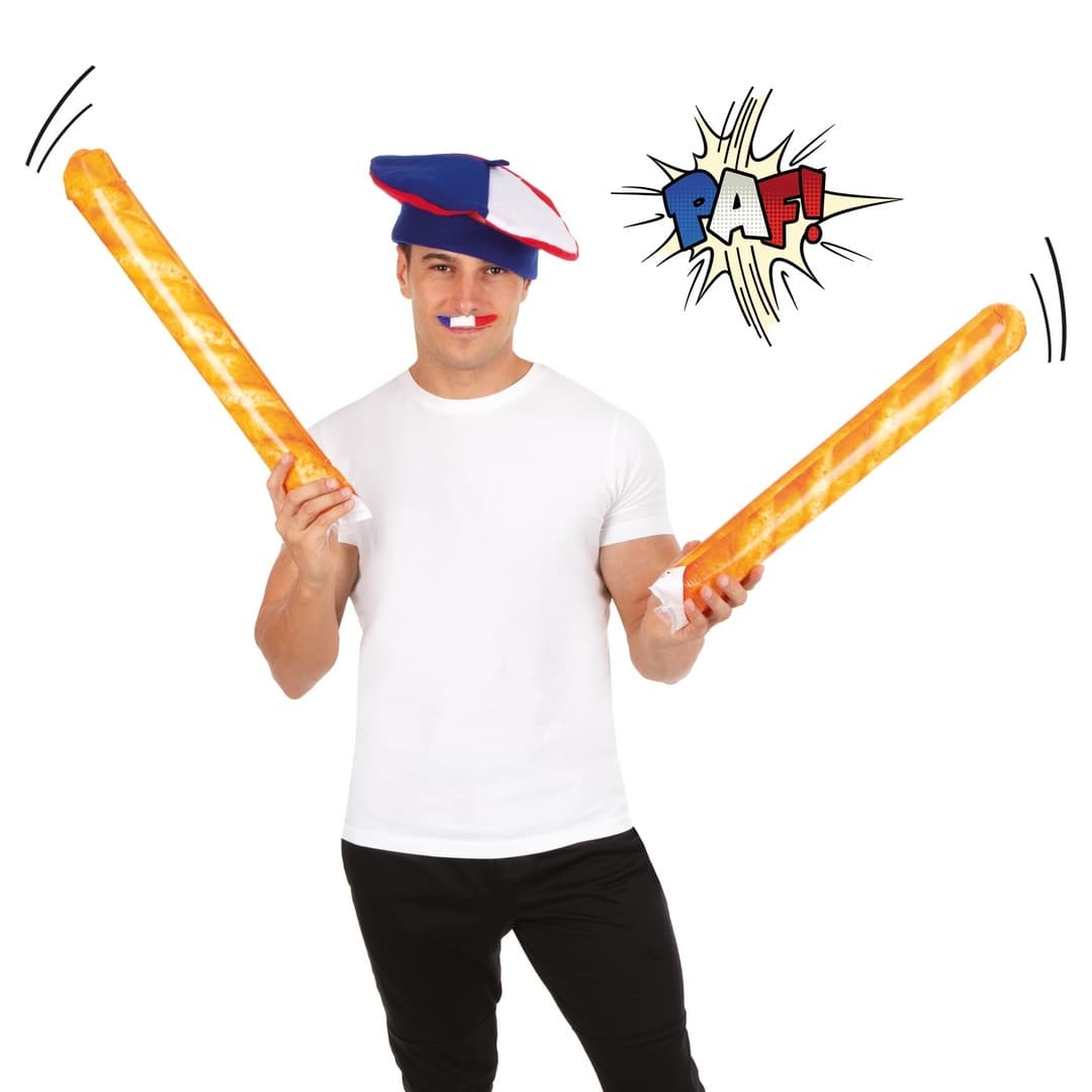 Clap clap gonflable - baguettes, 55cm