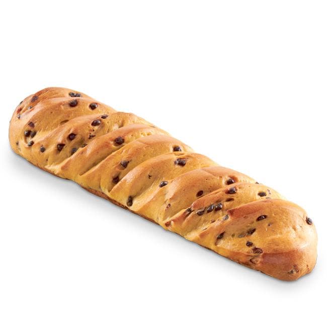 Demi-viennoise aux pépites de chocolat