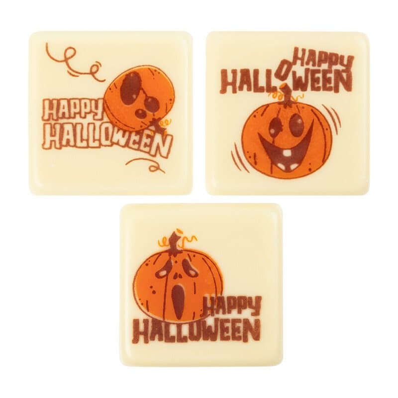 Assortiment happy halloween 3x3cm
