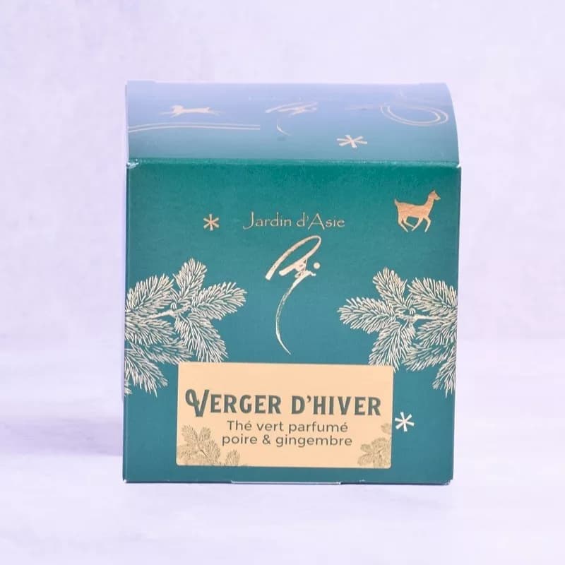 Thé vert de noël - verger d'hiver