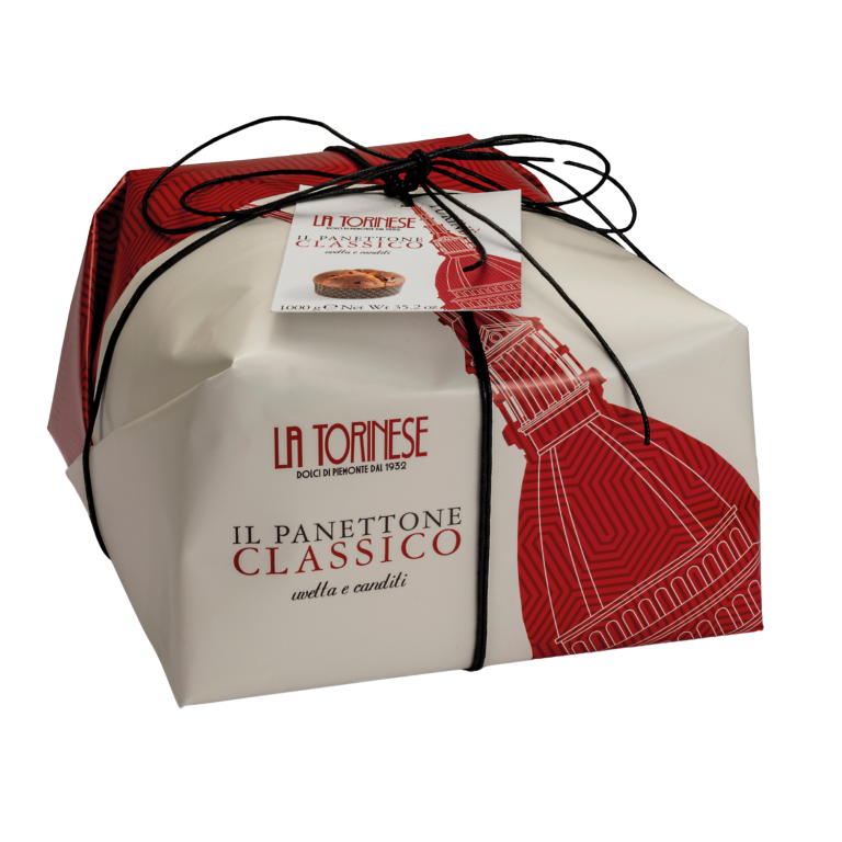 Panettone classique 750 g – Lot de 8 panettones – La Torinese