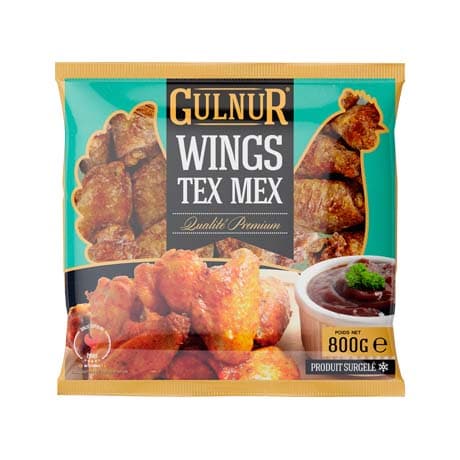 Wing tex mex gulnur halal 800g x7