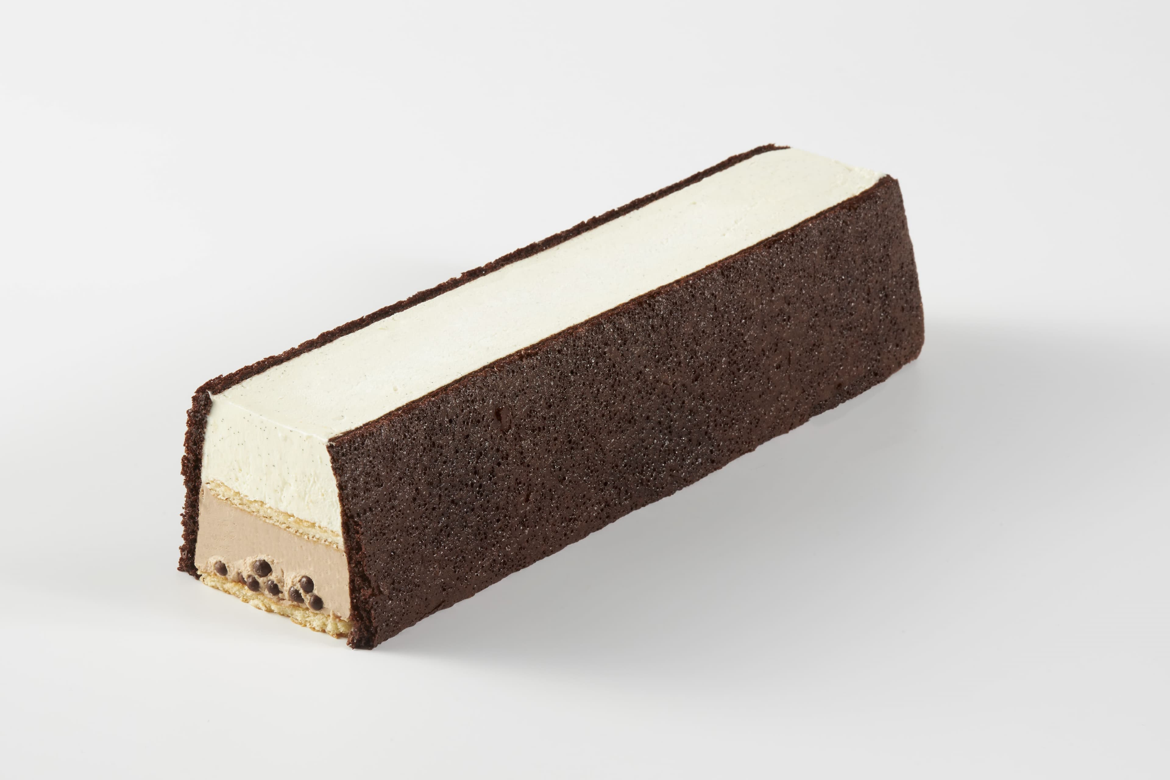 Bûche crousti choco-noisette