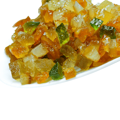 Mélange de cubes d’agrumes confits 500g cruzilles