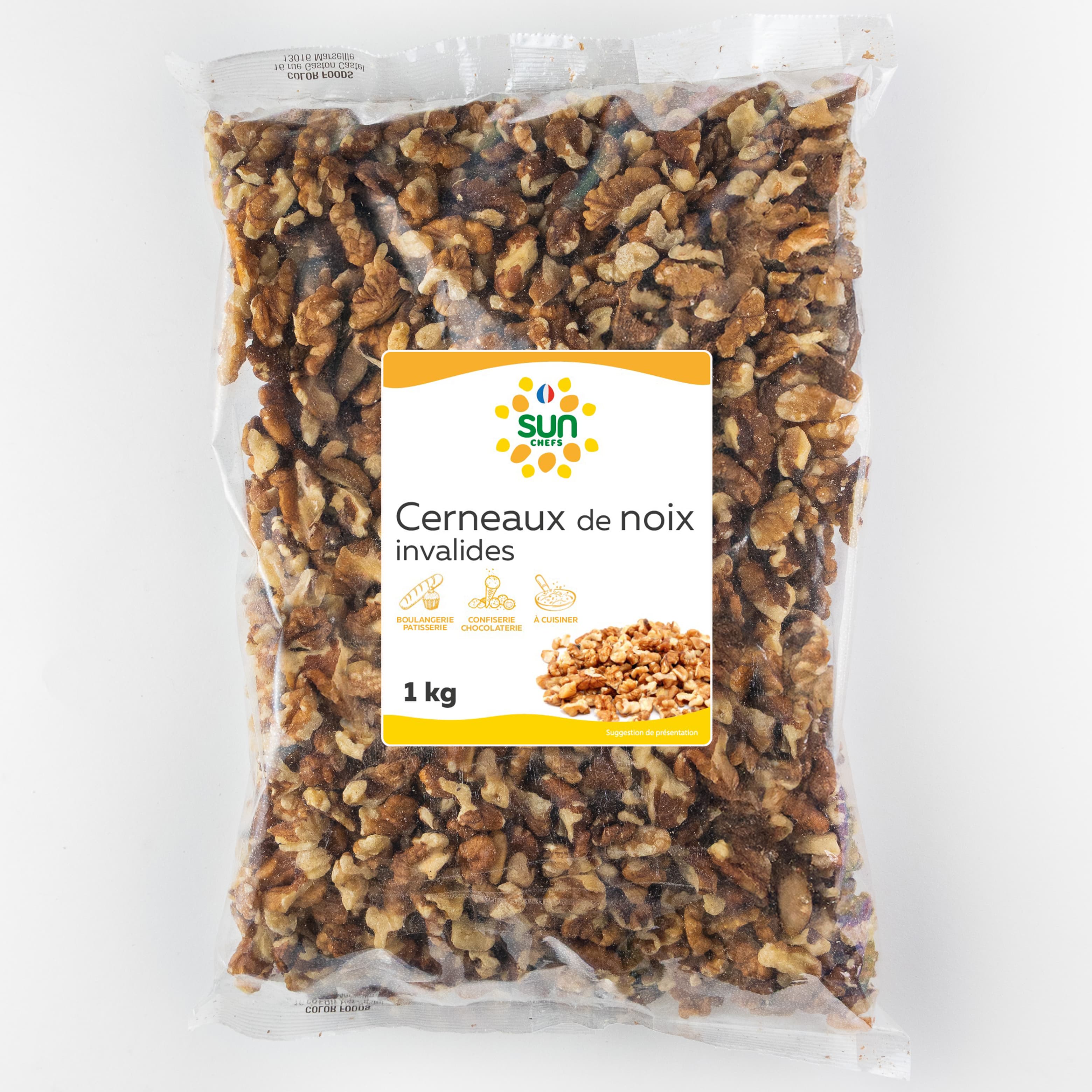 Cerneaux de noix invalide - lot de 6x1 kg