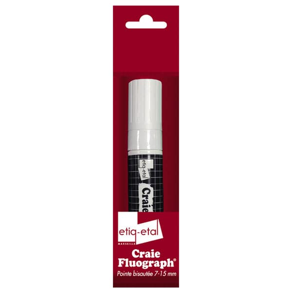 1 craie fluograph gm blanc
