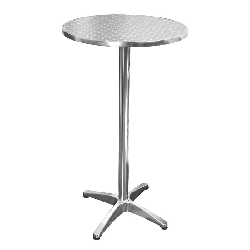Table mange debout aluminium bruxelles diam. 60 cm