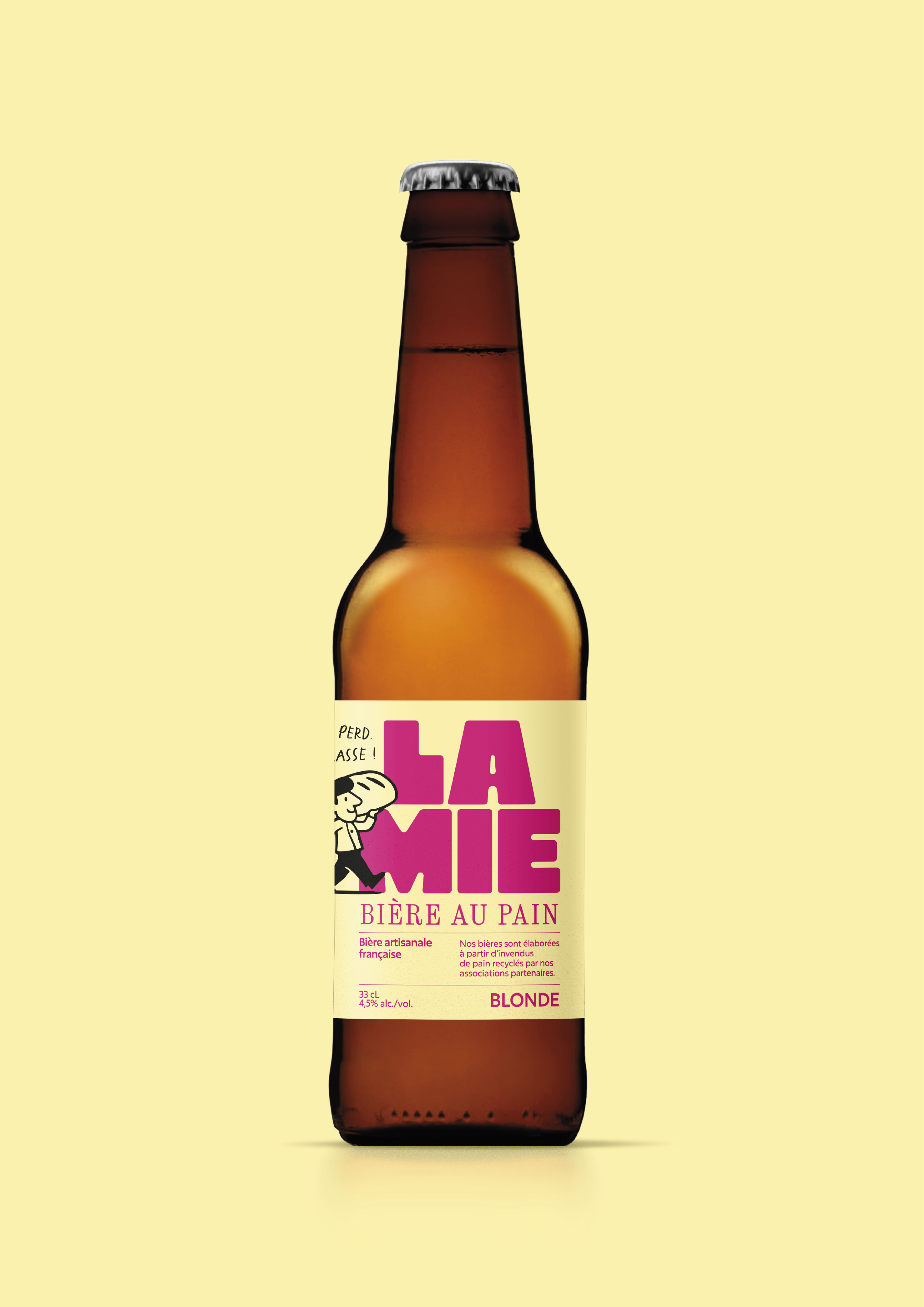 Bière blonde artisanale - en carton de 12 bouteilles de 33 cl