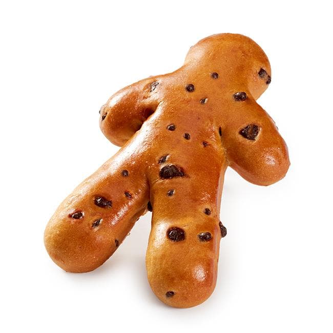 Saint-nicolas brioche beurre aux pépites de chocolat