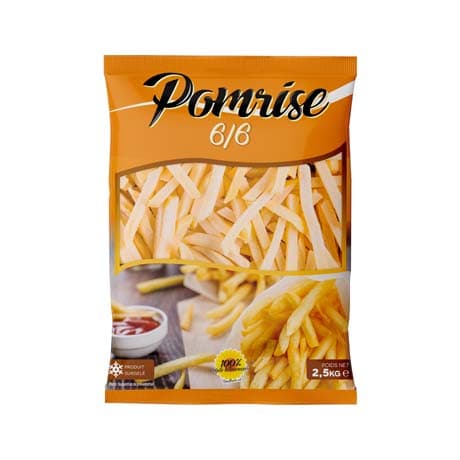 Frites pomrise 6/6 2,5kg x4