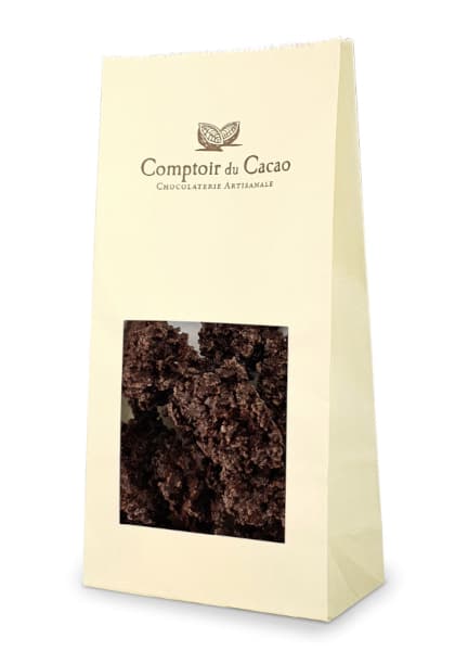 Sachet de croustines noir 80g