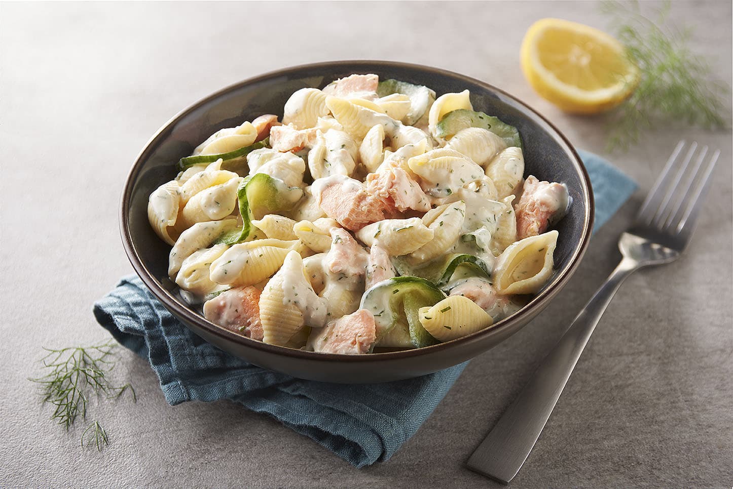 Salade recette norvégienne au saumon