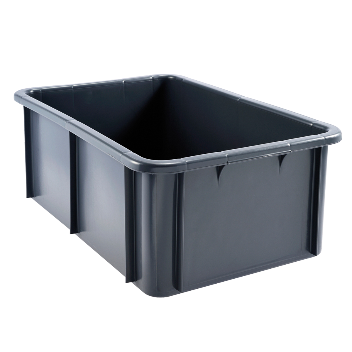 Bac rectangulaire 35 l - gris