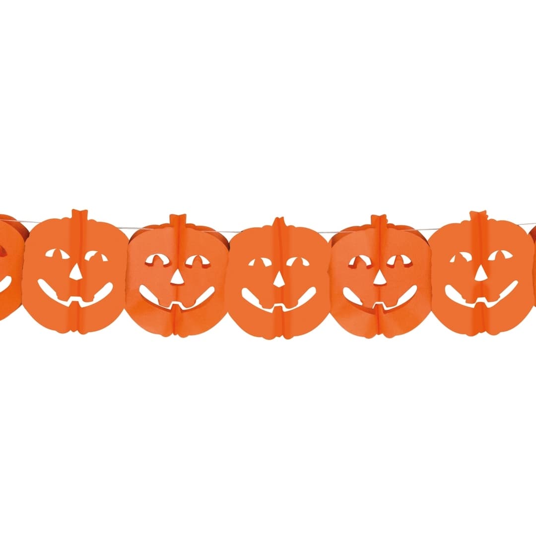 Guirlande halloween - citrouilles - 3m