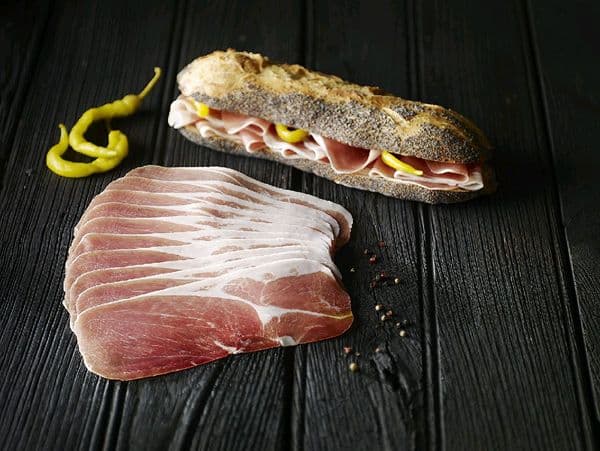 Jambon de bayonne igp, barquette de 500g