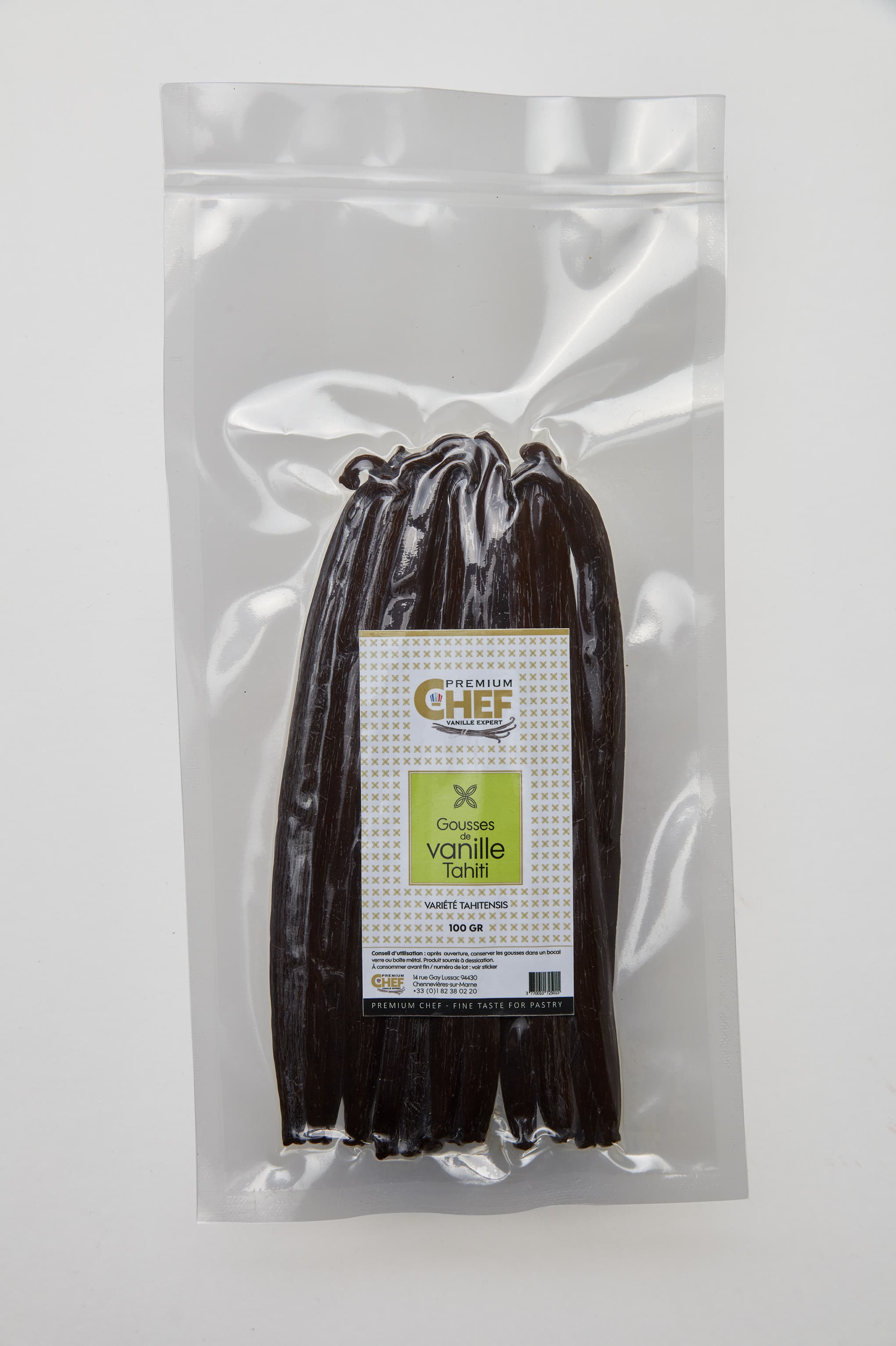 Gousse de vanille qualité extra origine tahiti