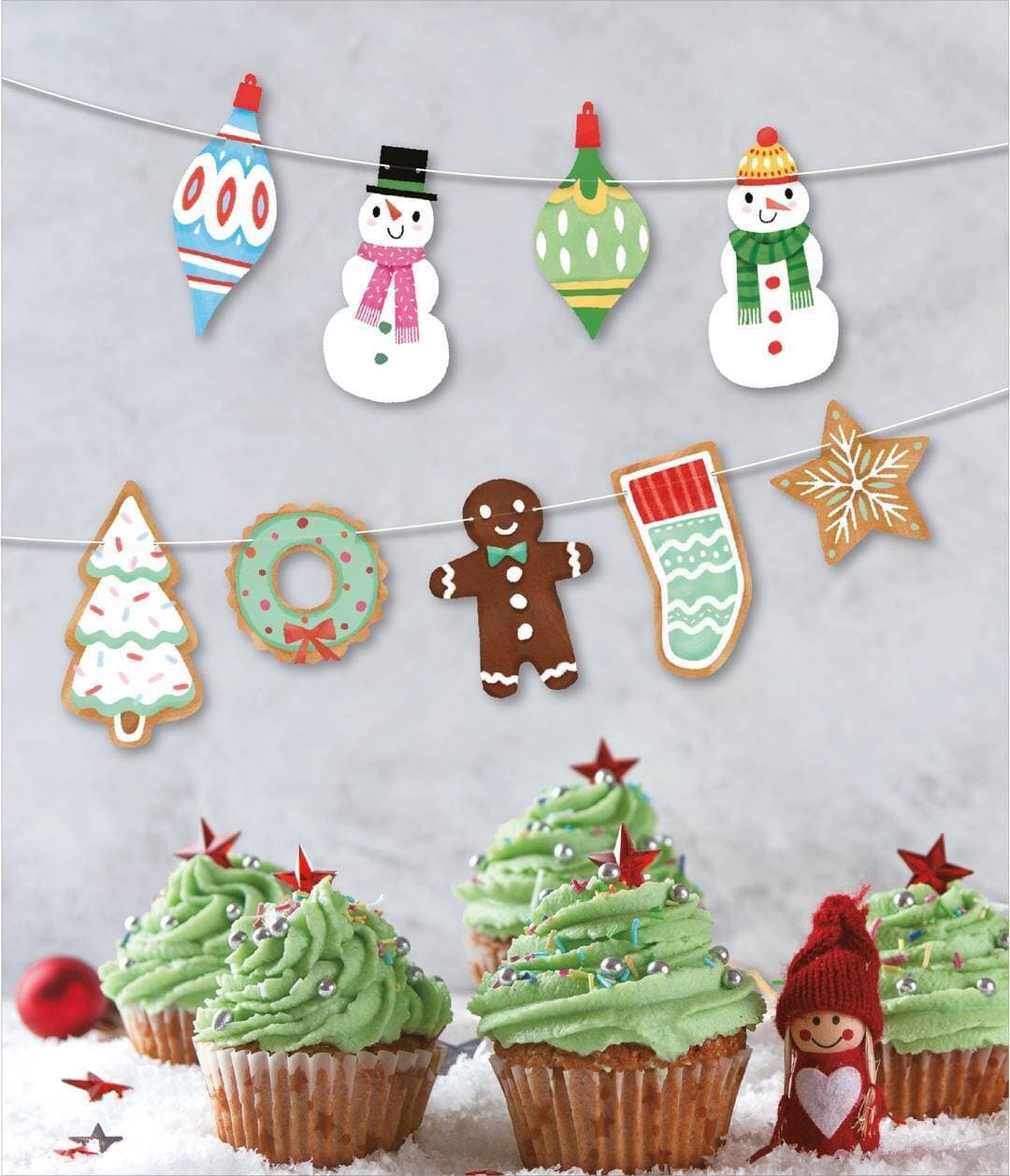 Guirlande noël - modèle aléatoire