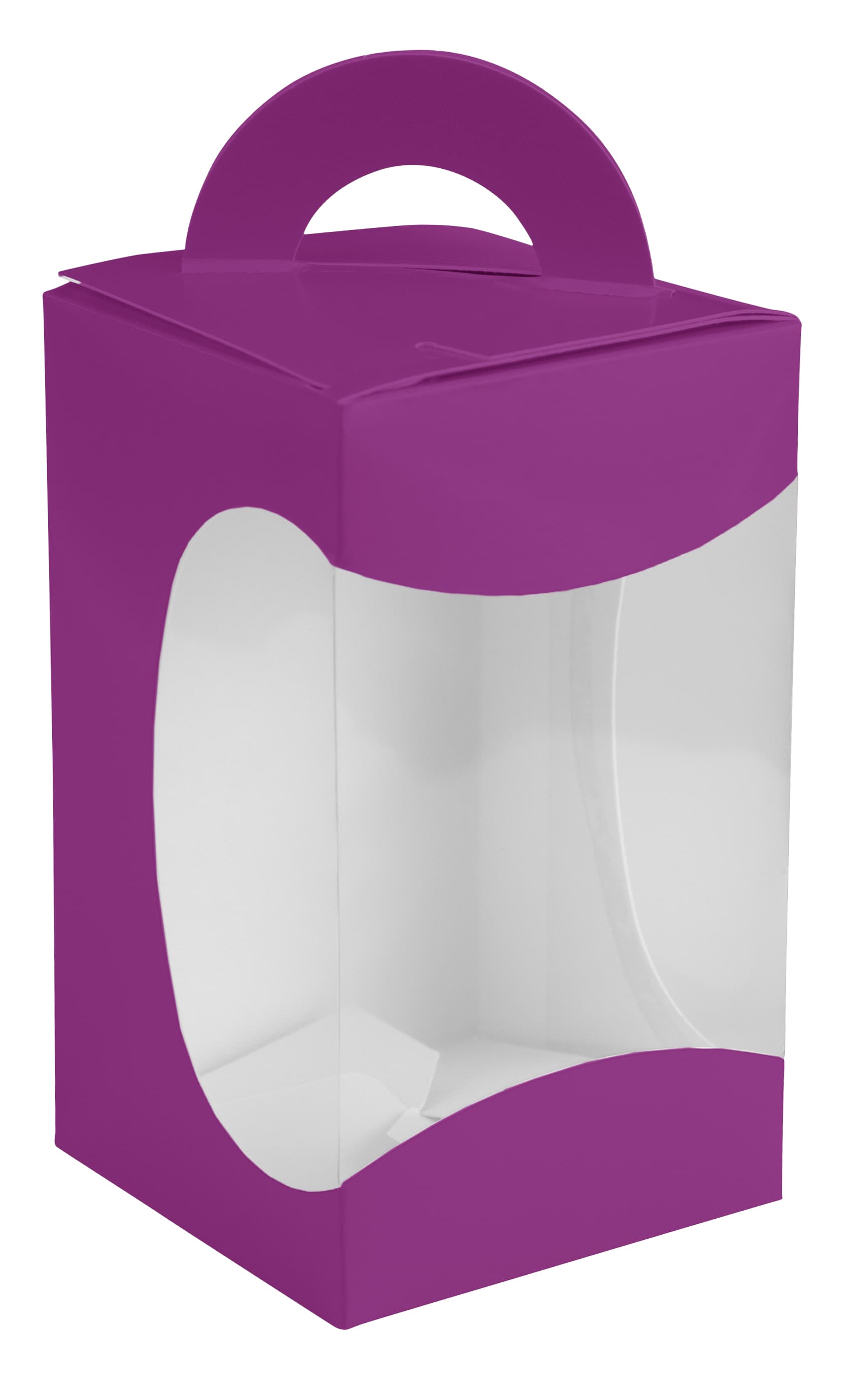 Boîte carton oeuf avec fenêtre   n°4 12x12x20 cm x 25