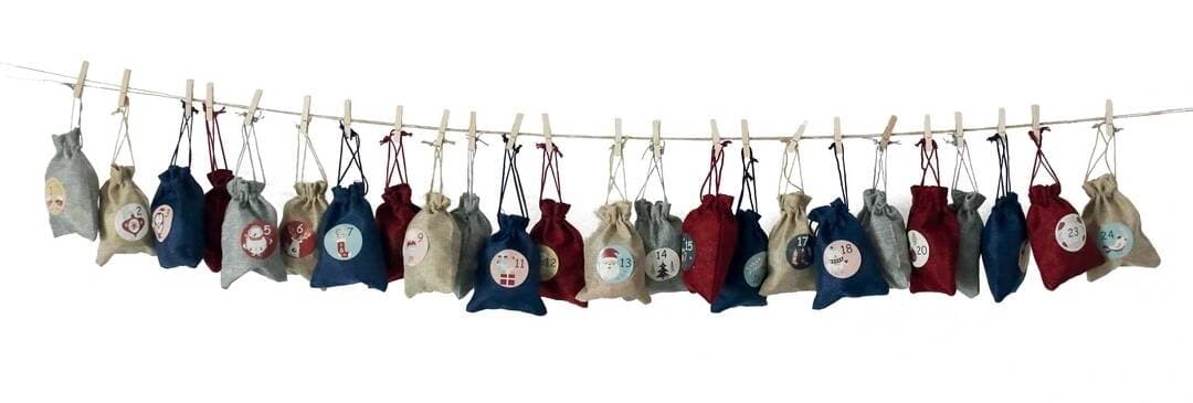 Diy guirlande calendrier de l'avent