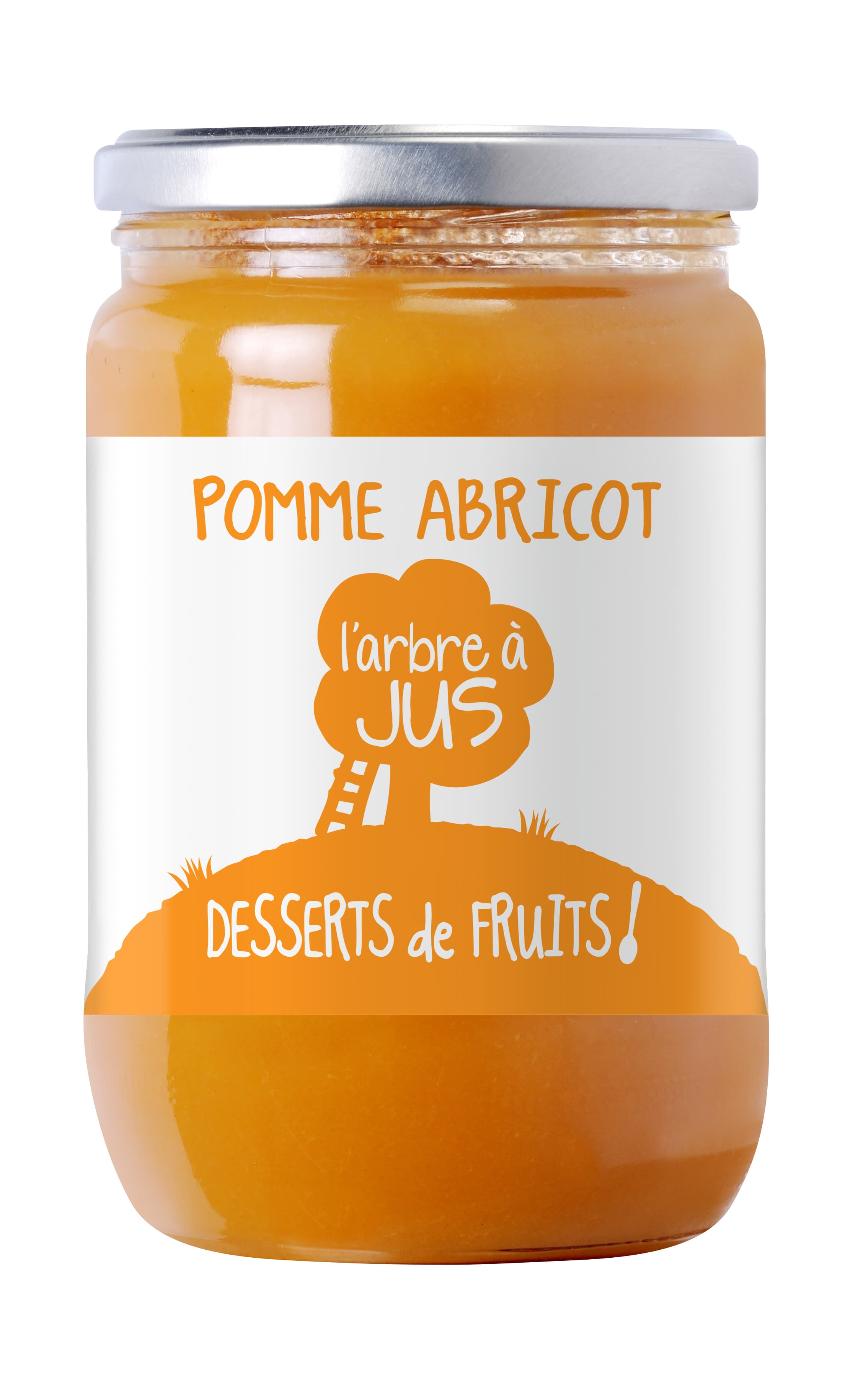 Dessert de pomme abricot 620g vendu par 12