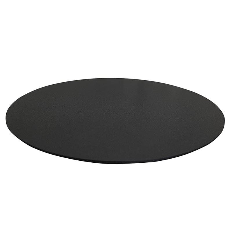 Plateau de table rond diam 110 cm mesa compact caviar