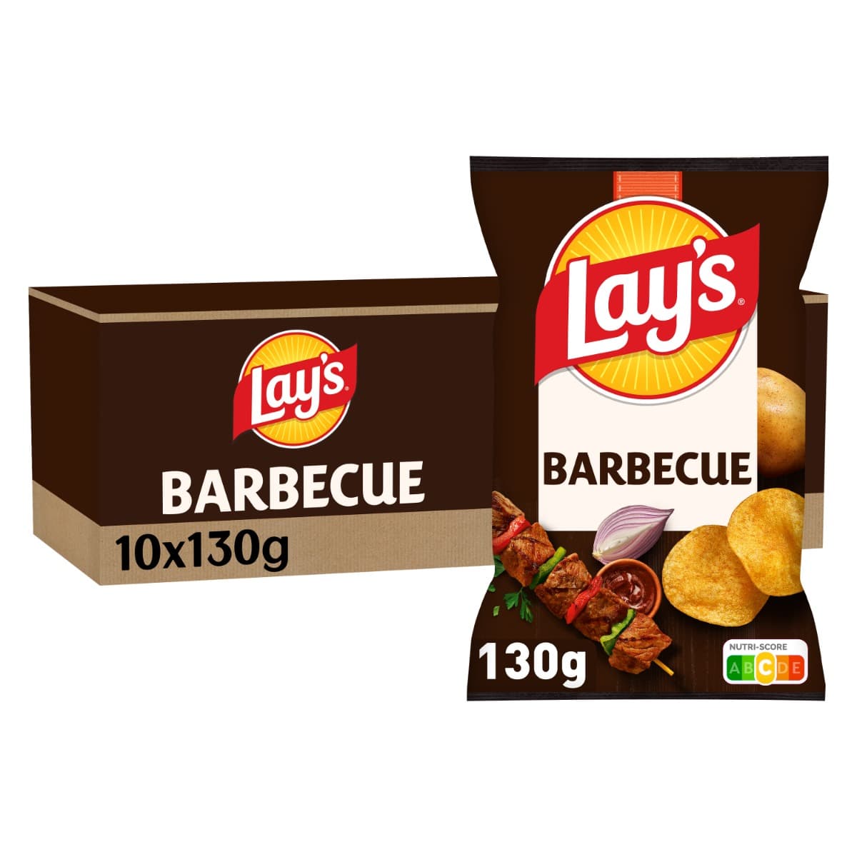Lay's - chips barbecue 130g x10