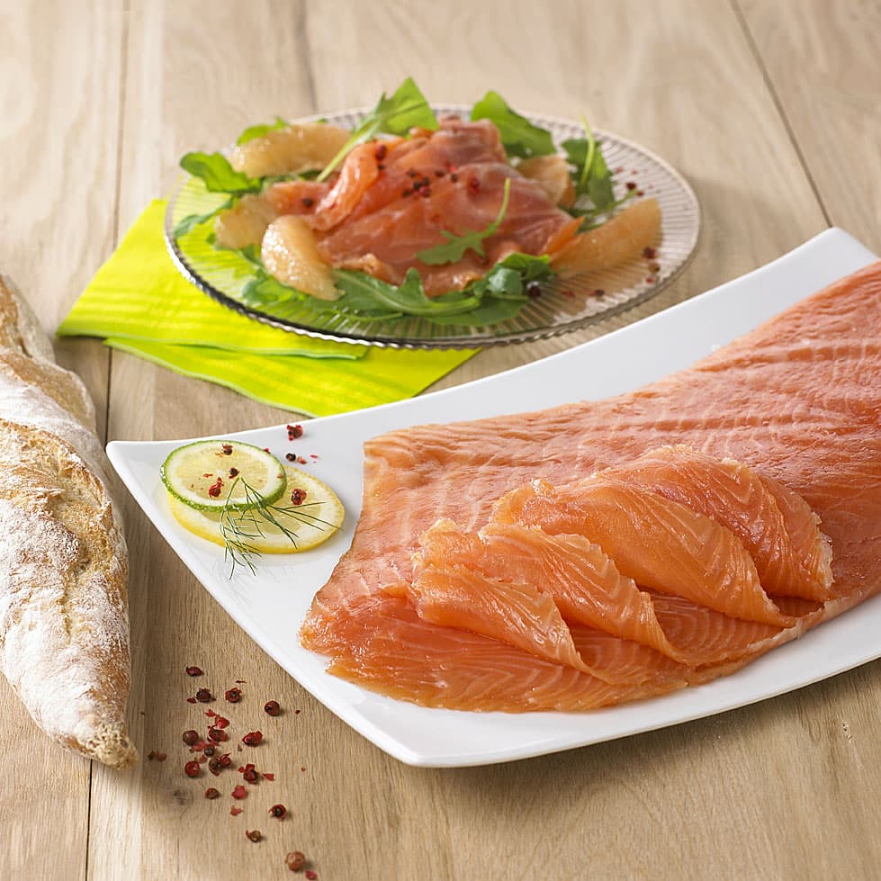 Saumon fumé atlantique prétranché