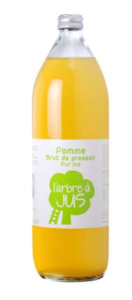 Pur jus de pomme brut 100cl vendu par 6
