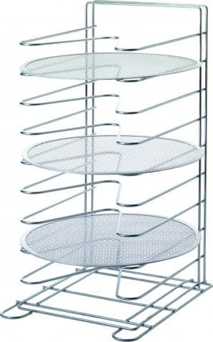 Ratelier 16 pizzas ø36 30.5x30.5x70 cm