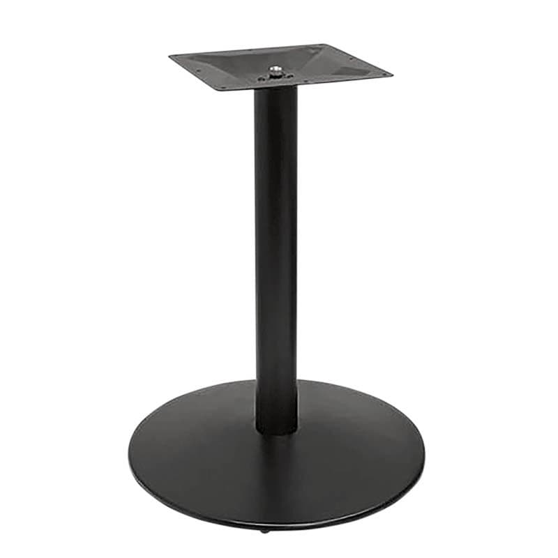 Pied de table en acier spider noir, embase diam 55 cm