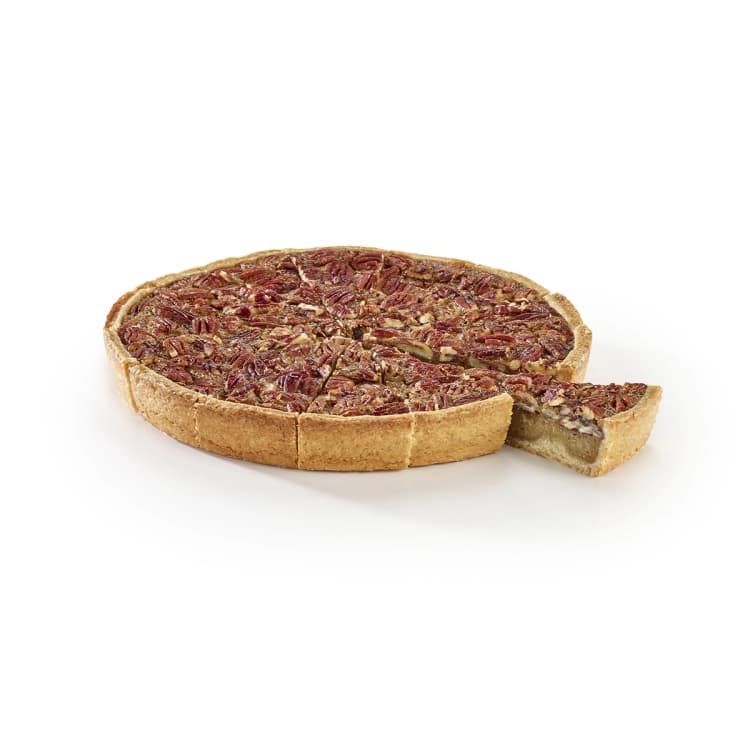 Pecan pie sans gluten - tarte sablée au sucre et whisky, 14 parts - diam 26