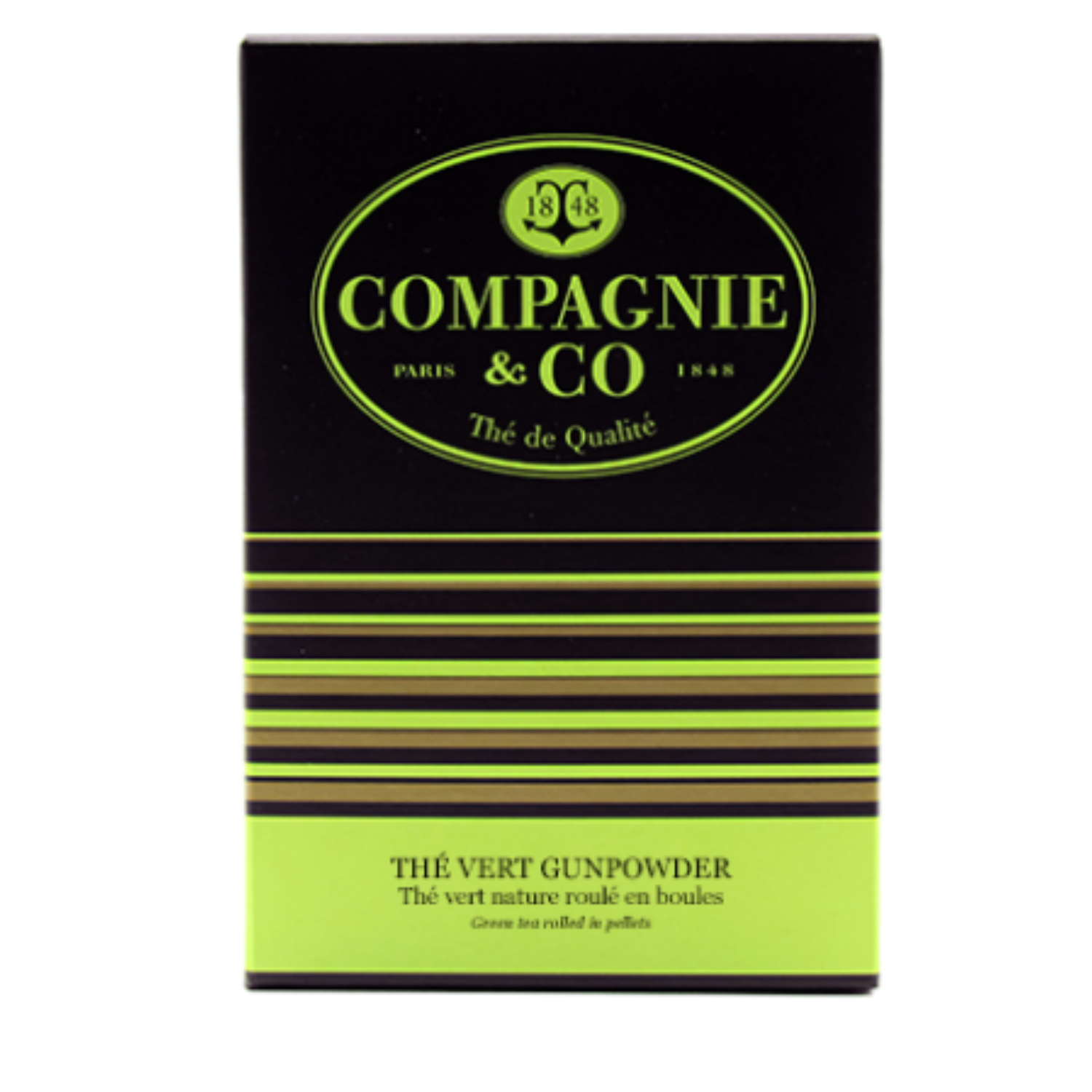 Compagnie & co –thé vert gunpowder – 25 sachets berlingo