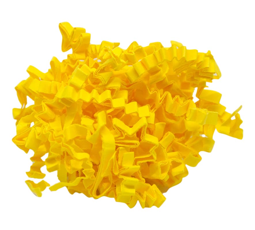 Frisure ondulée jaune x 1kg
