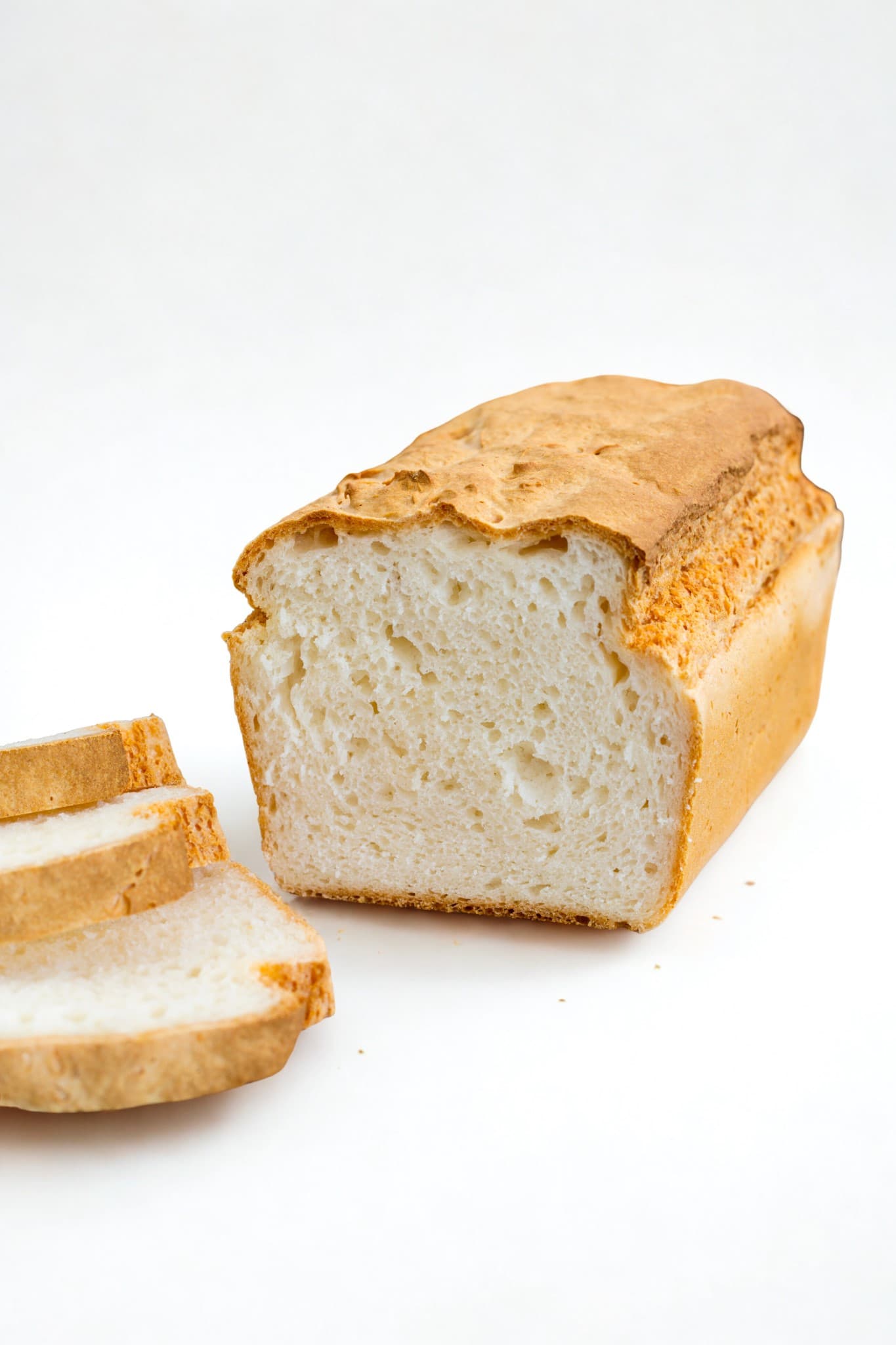 Mélange sans gluten pour la confection de pain blanc ou petits pains sans gluten