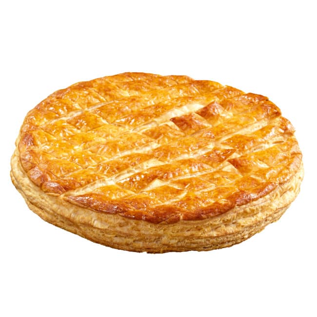 Galette amandes blanches sans alcool (avec fève) - 23 cm