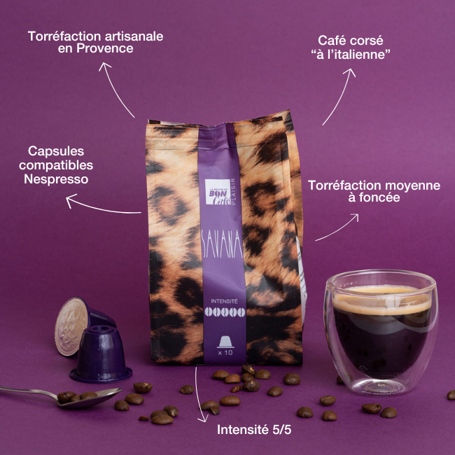 Pack capsules junglespresso savana 5+1 gratuit