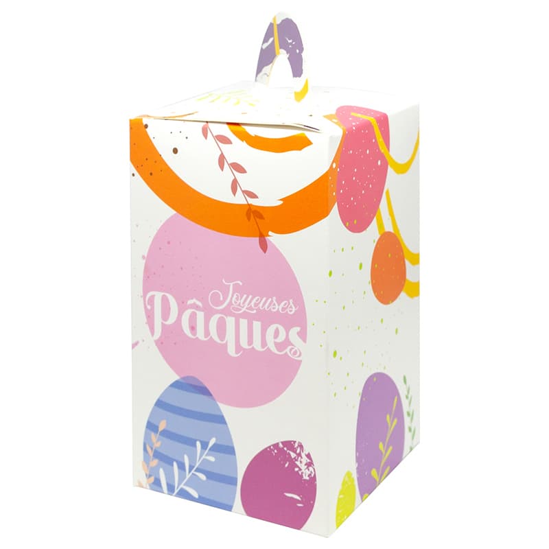 Boîte carton œuf, sans fenetre, n°6 15,5x15,5x25 cm x 25