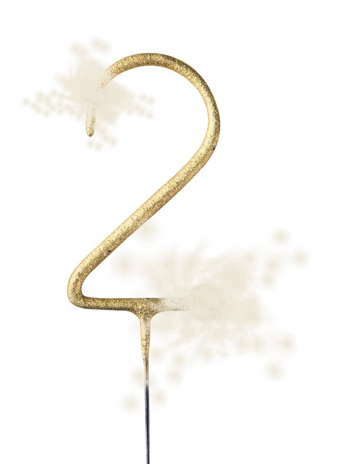 Cierge magique - f1 - vendu par 12 - chiffre 2