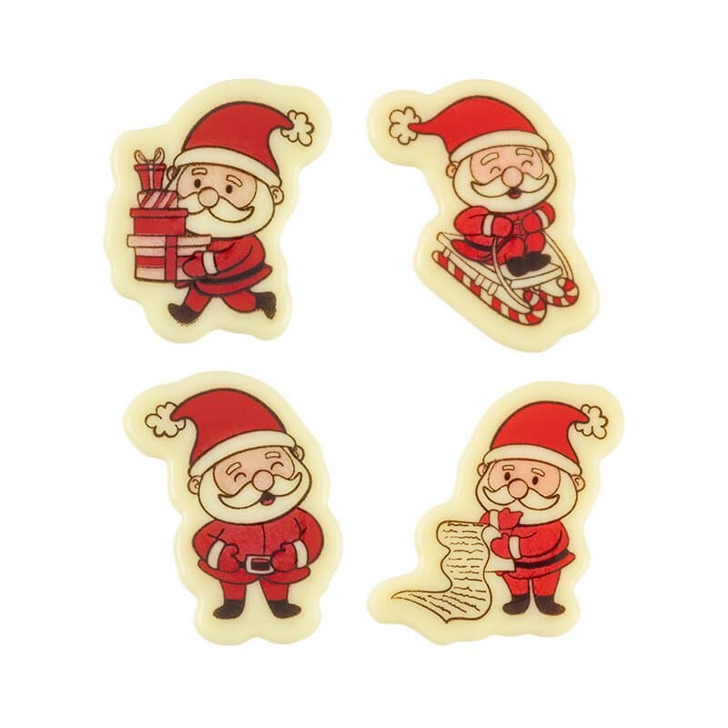Assortiment père noël en chocolat 4,5cm