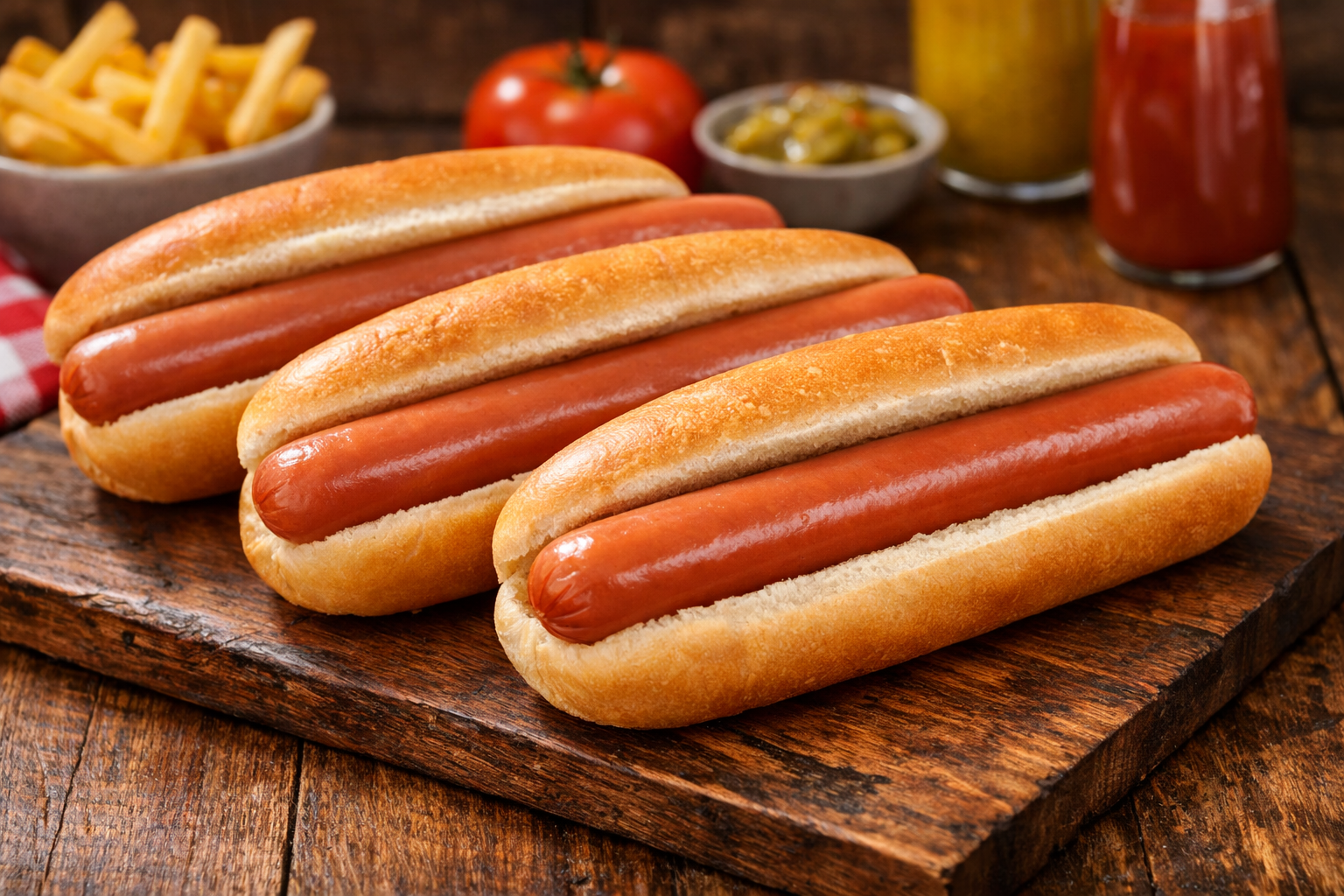 Maxi knacks de volaille 100g halal surgelées - 3kg