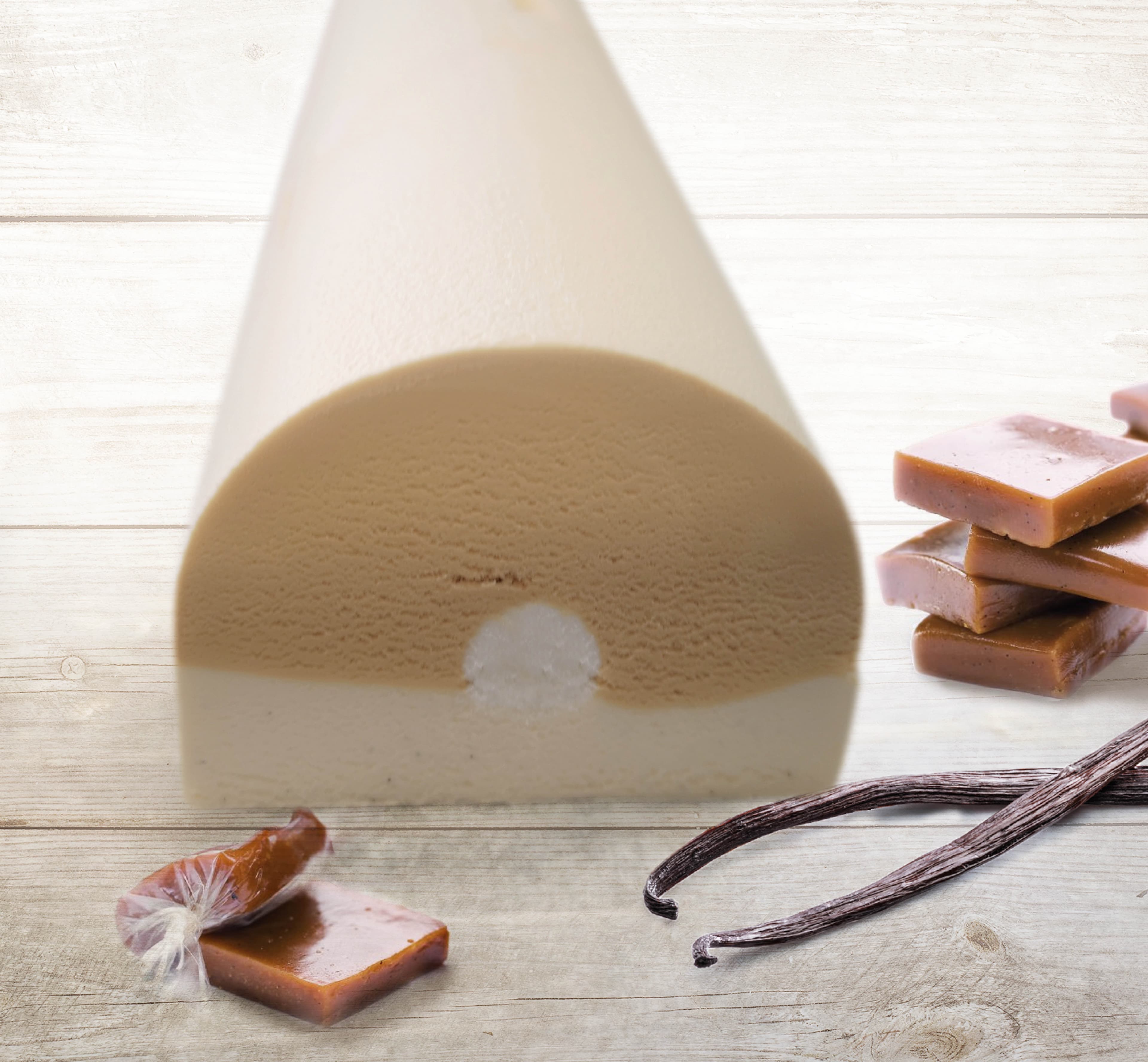 Bûches glacées La Guérandaise - lot de 2 gouttières